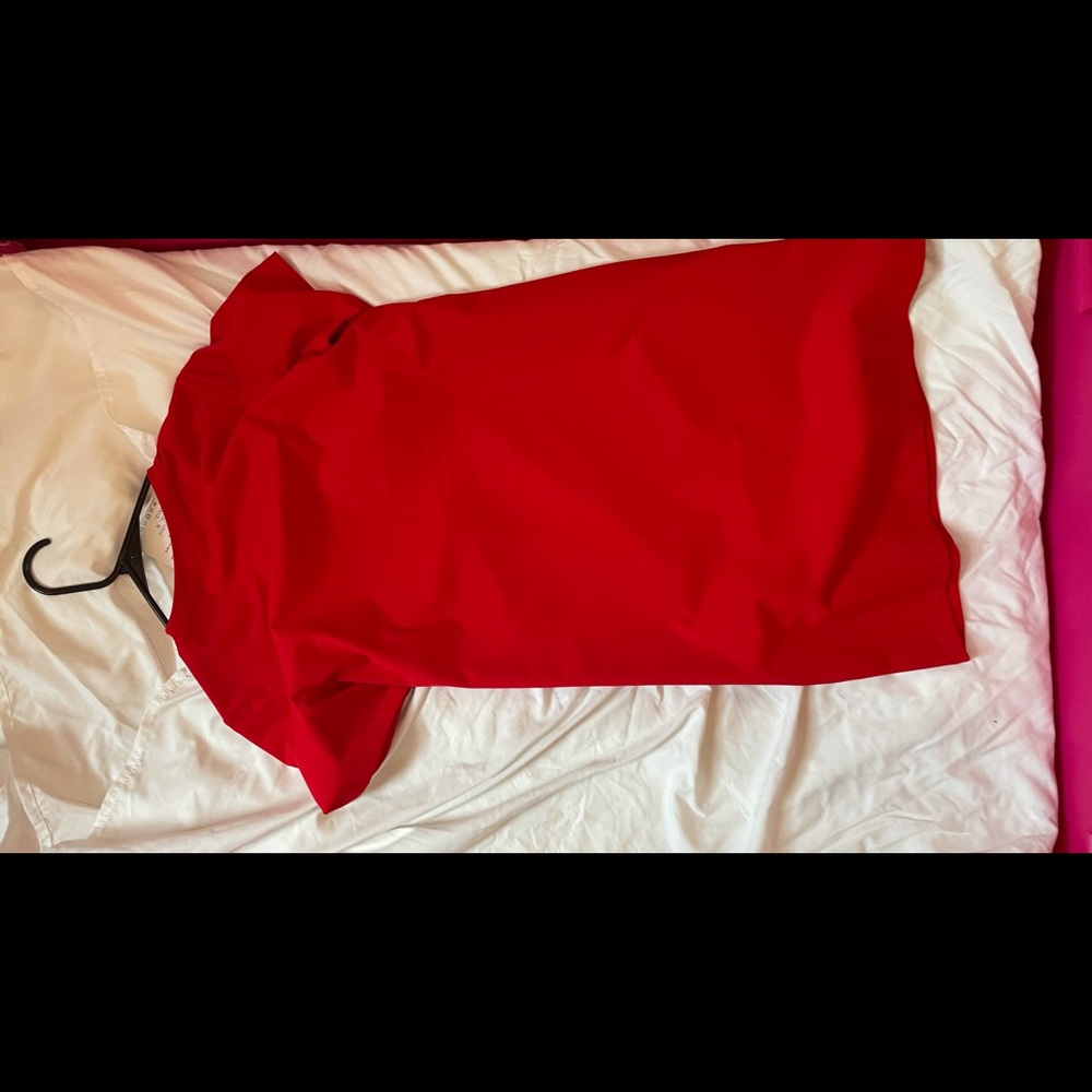 Red dress